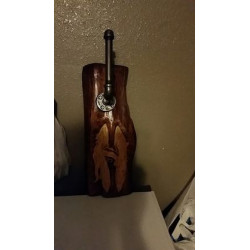 Carved Motorcycle Helmet hanger