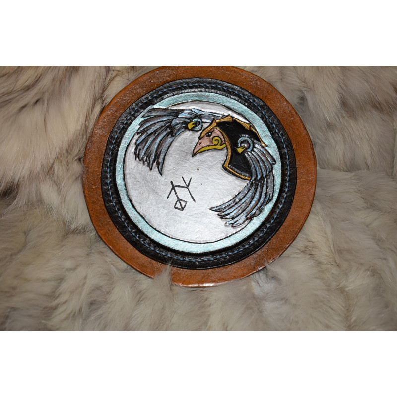 Norse and Viking Alter Disc, Oden's Raven Norse and Viking Alter Disc, Oden's Raven