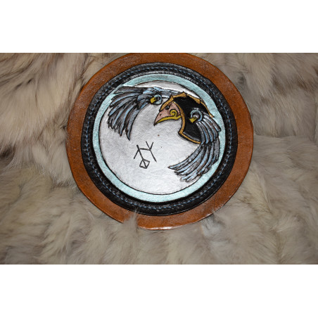 Norse and Viking Alter Disc,  Oden's Raven