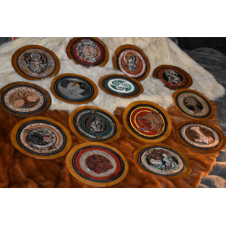 Norse and Viking Alter Disc,   The Wolf